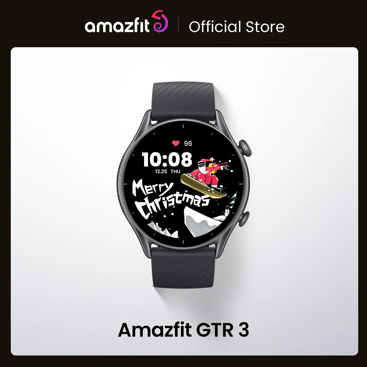 ۷ι  Amazfit GTR 3 GTR3 GTR-3 Smartwatch 1.39 AMOLED ÷ Zepp OS Alexa  GPS Ʈ ġ ȵ̵ IOS